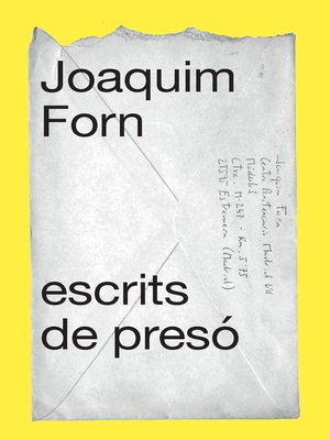 cover image of Escrits de presó